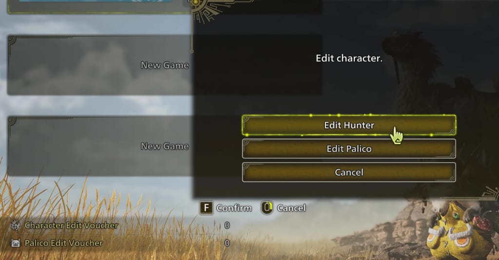 Мод Unlimited Character and Palico Edits