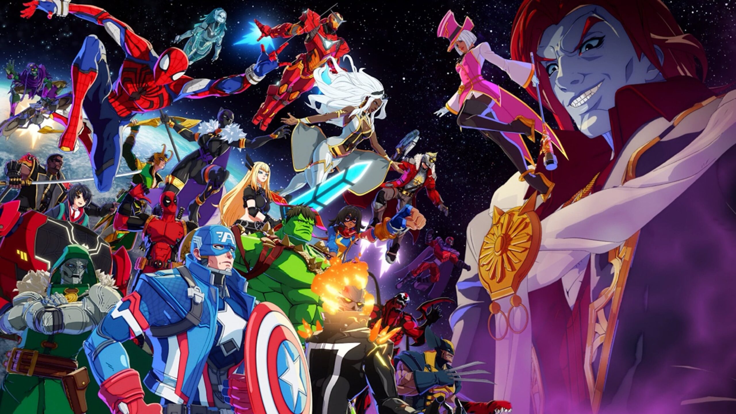 персонажи Marvel Tōkon: Fighting Souls