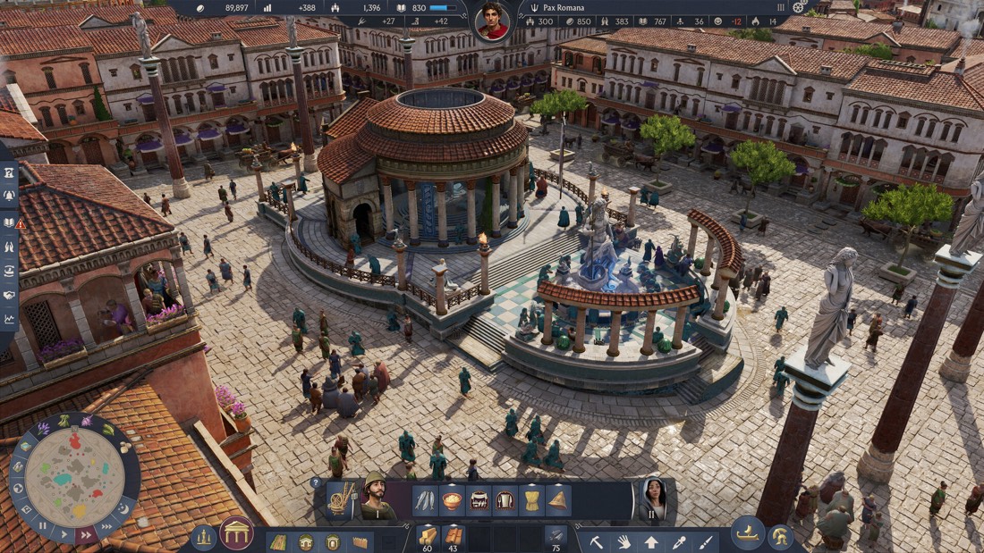 Римский город и общественные здания в Anno 117: Pax Romana
