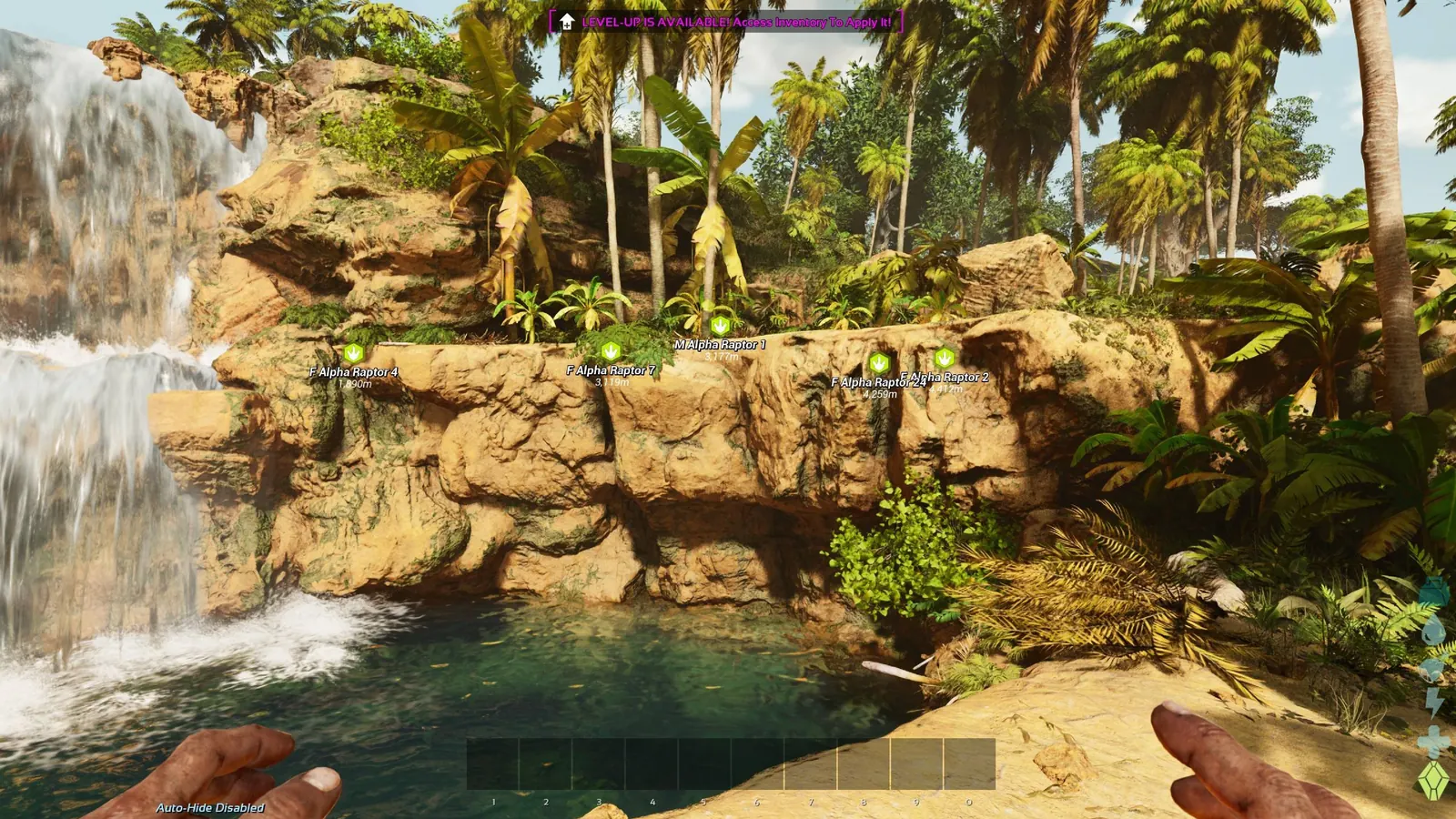 Поиск динозавров с помощью Der Dino Finder в ARK Survival Ascended