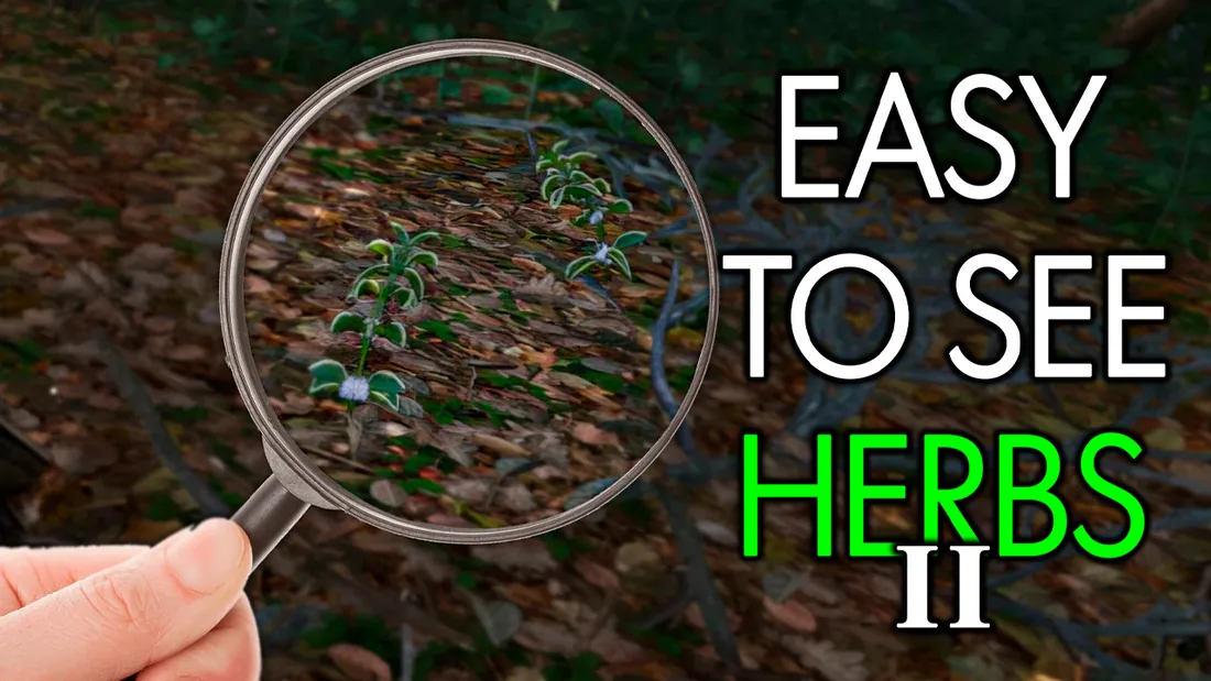 Мод Easy To See Herbs II для Kingdom Come: Deliverance 2