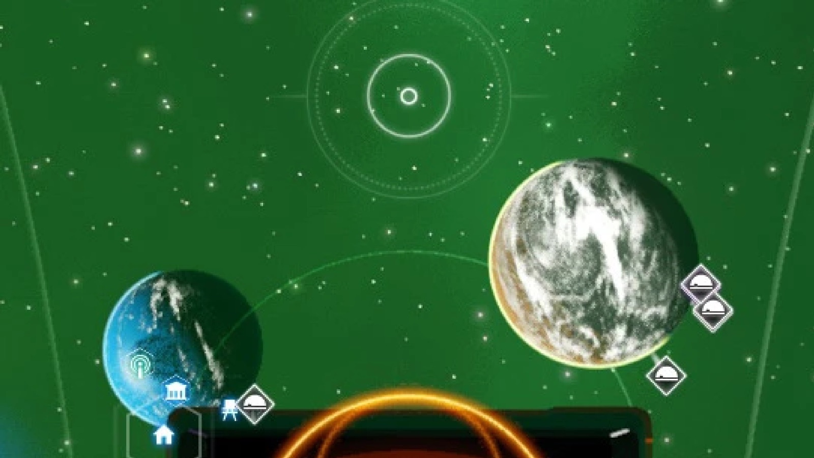 Полёт к планете с модом Better Pulse Drive Aim