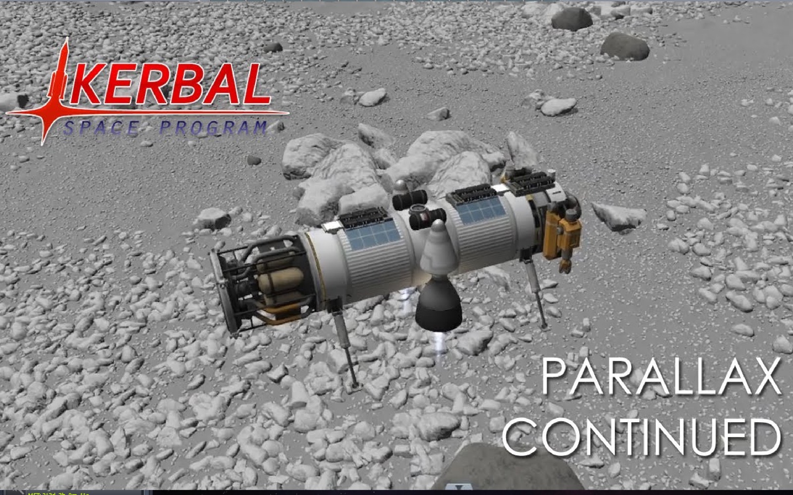 Графика планеты с модом Parallax Continued для Kerbal Space Program