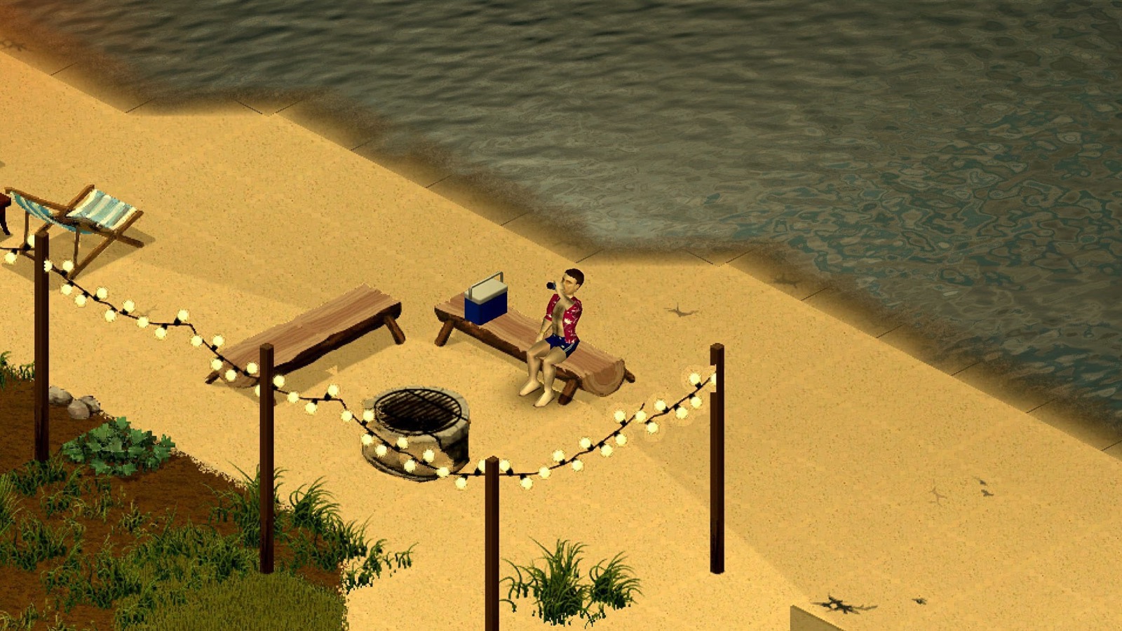 Освещение заката в моде Here Goes the Sun для Project Zomboid