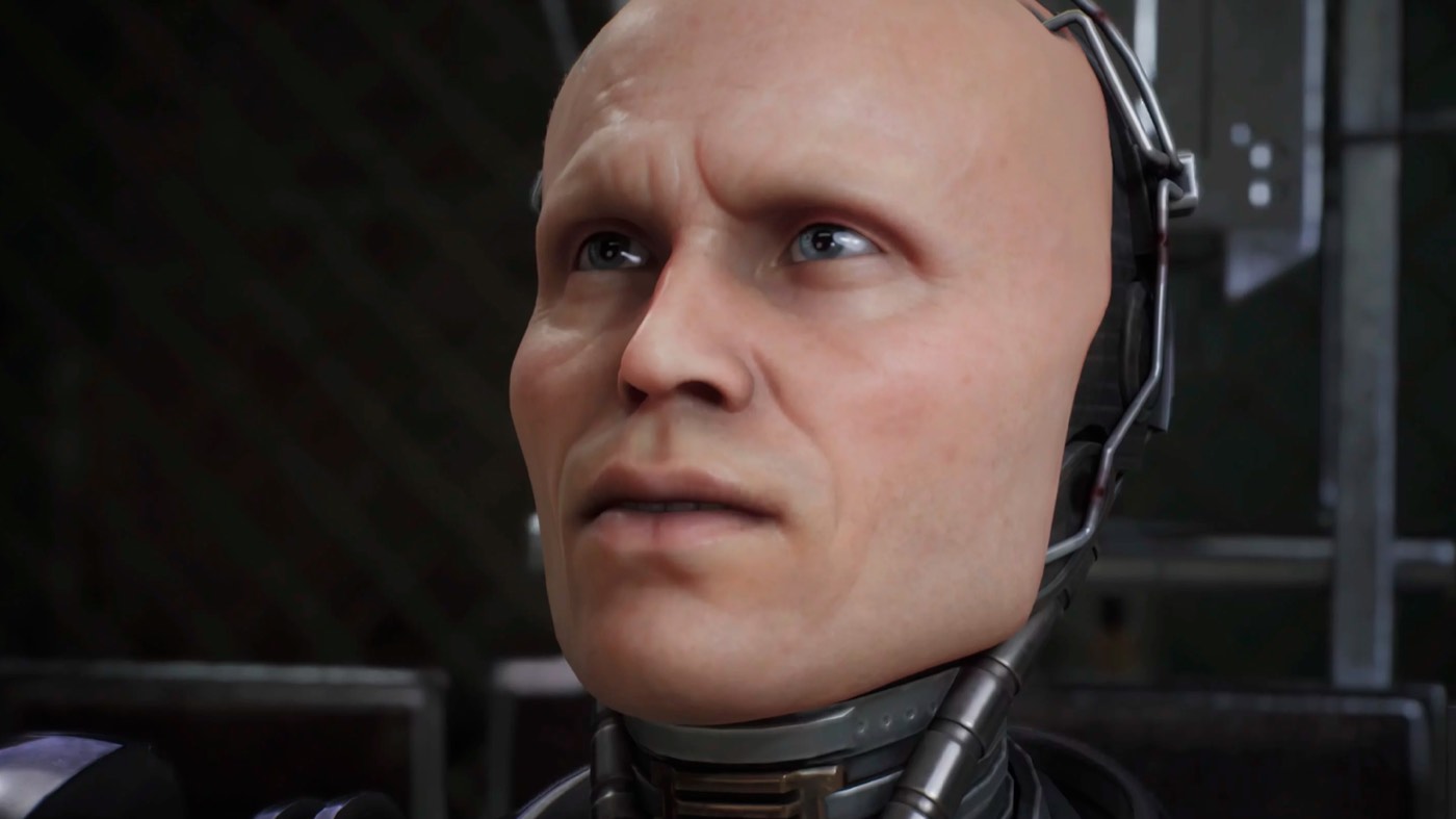 Питер Уэллер в роли Алекса Мёрфи в RoboCop Rogue City