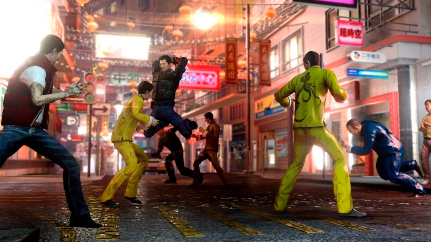 Рукопашный бой в криминальном экшене Sleeping Dogs