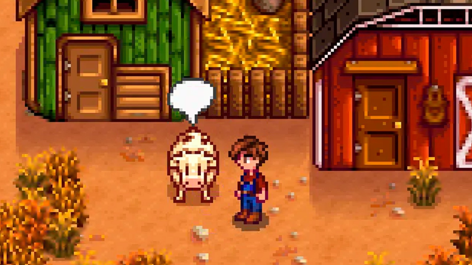 Уход за животным в моде Animal Husbandry для Stardew Valley