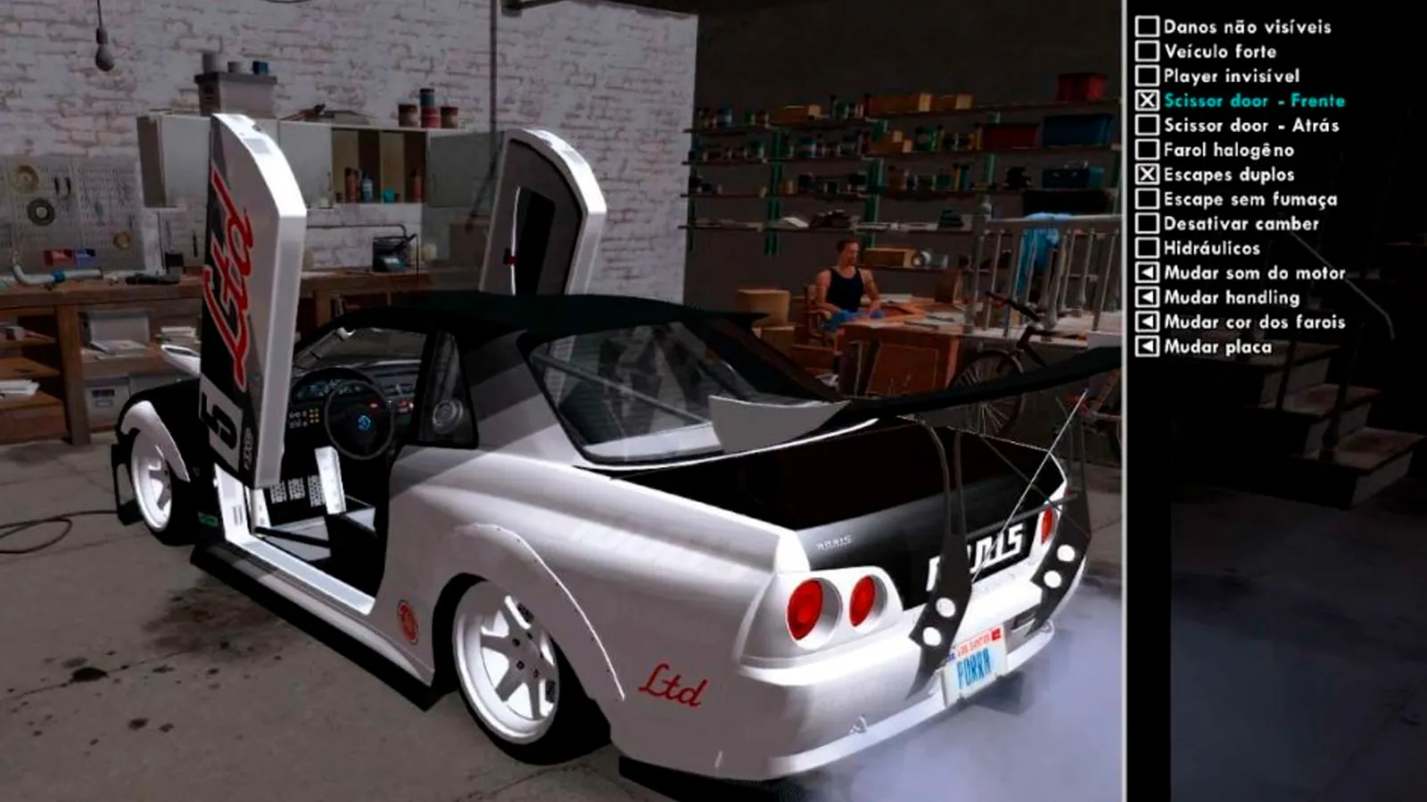 Тюнинг автомобиля с помощью Tuning Mod в GTA San Andreas