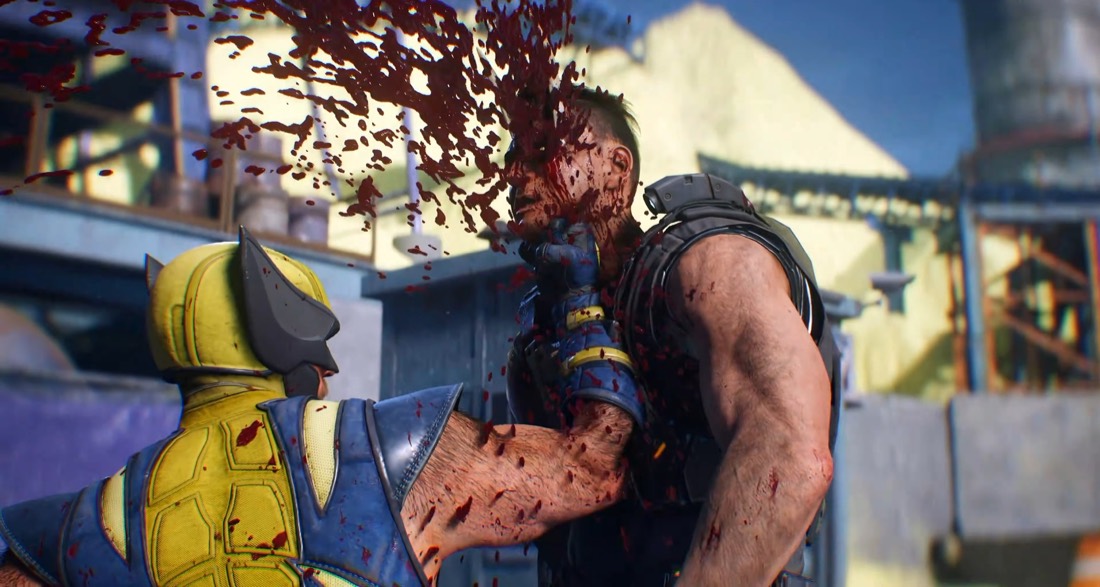 Росомаха проводит жестокое добивание противника в Marvel’s Wolverine