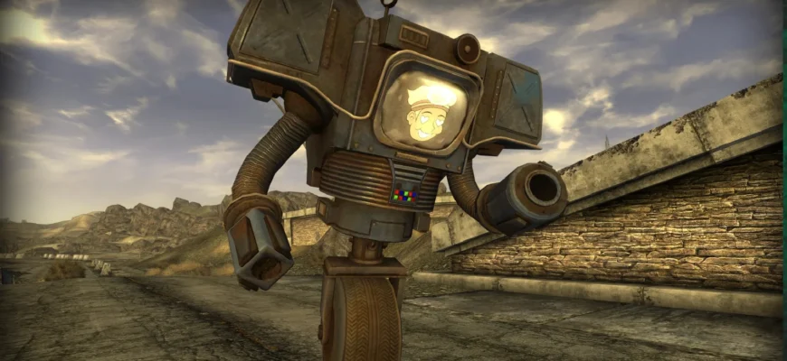Робот-спутник из Skidge’s Quest Pack в Fallout: New Vegas