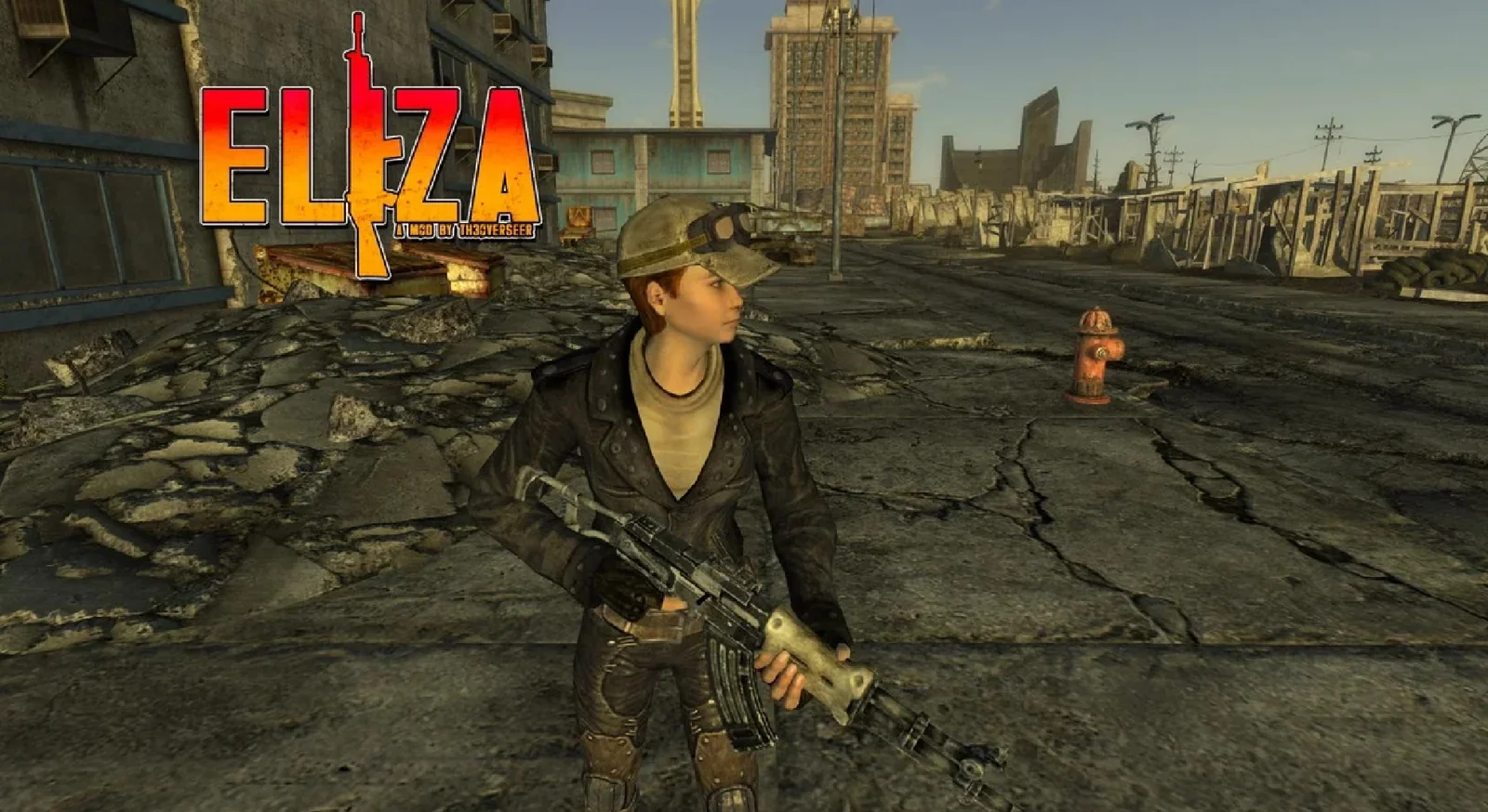 Персонаж сюжетного мода Eliza из Th3Overseer Mod Collection