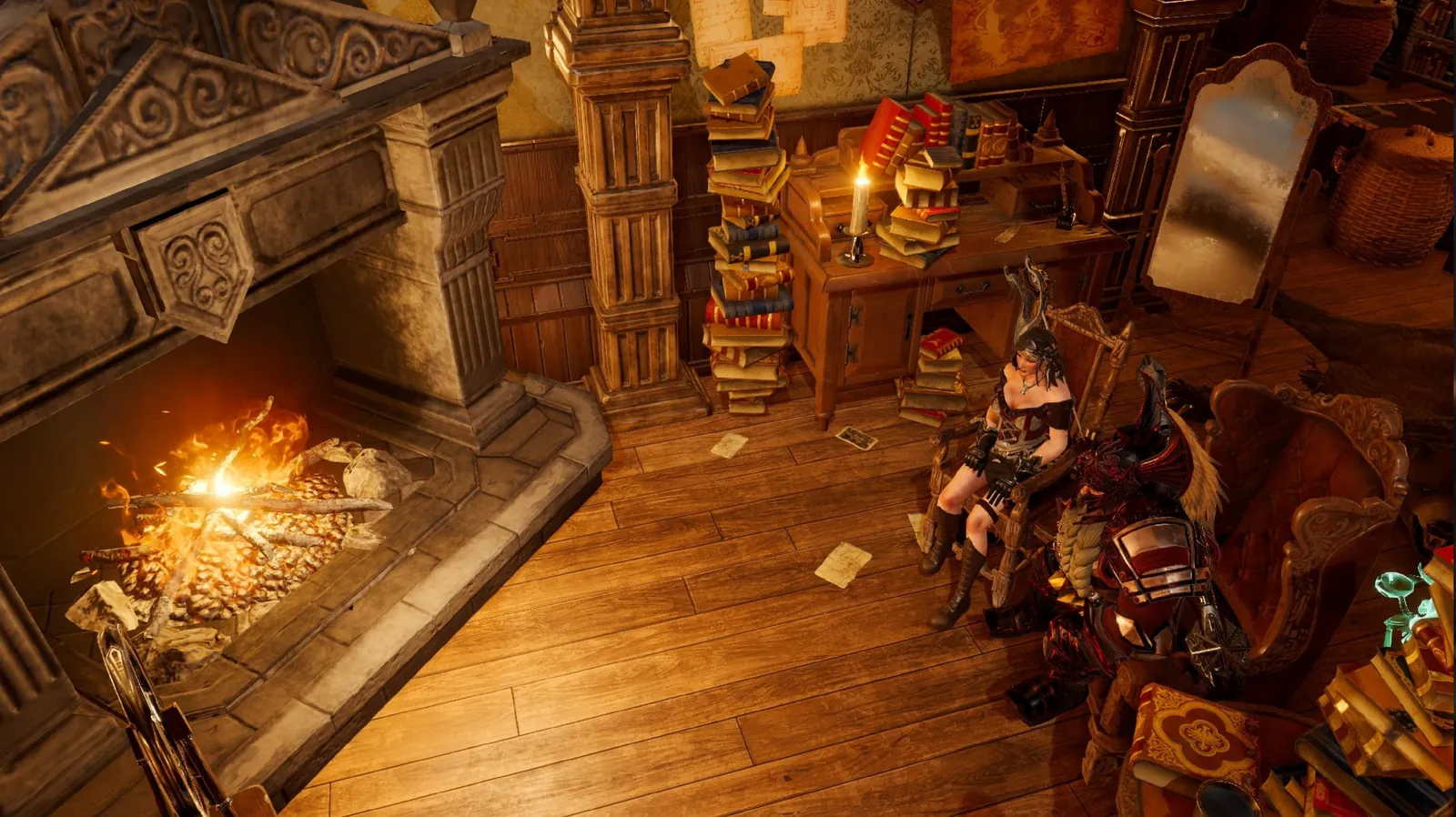 Отряд у камина в Divinity: Original Sin 2